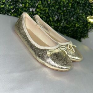 Crewcuts Gold Kids Dress Shoes